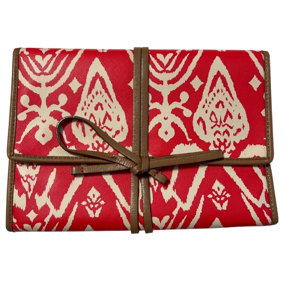 Stella & Dot Red Jewelry Travel Organizer